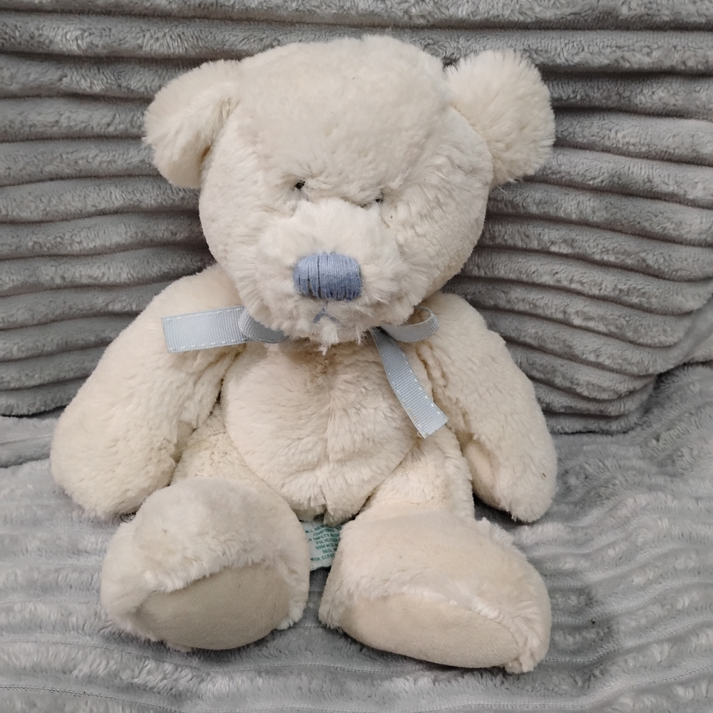 Russ Baby Teddy Bear Lullaby White 12 Inch Plush Stuffed Animal Toy Gift